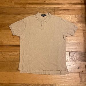 Polo by Ralph Lauren Men’s Polo XL Tan Khaki 100% cotton